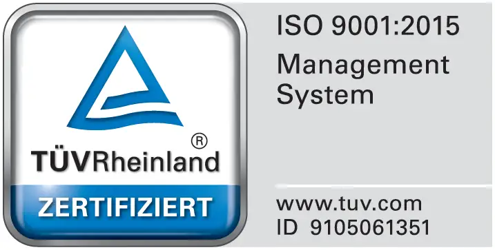TÜV Zertifikat