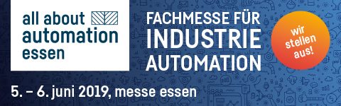 Banner all about automation essen